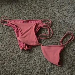 Volcom bikini pink